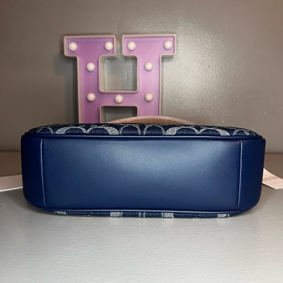 Coach Teri Mini Crossbody Bag In Signature Denim - Picture 10 of 13